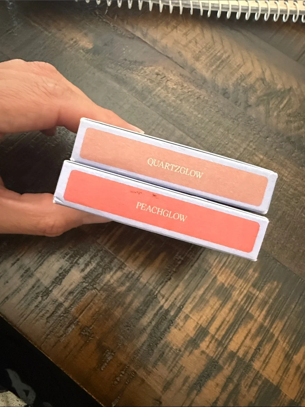 Saie Dual Blush Compact — Coral & Peach Glow